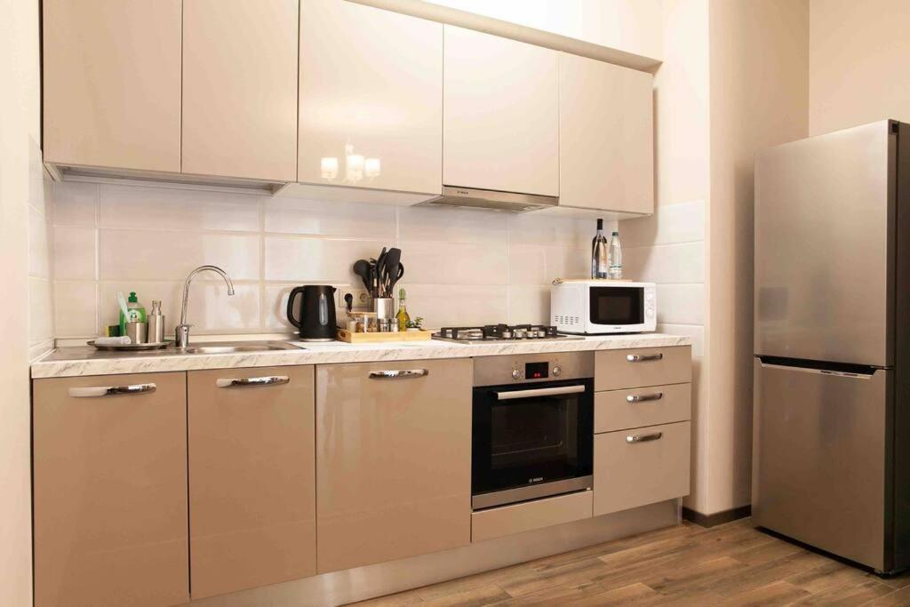 Gg Home - Cozy 1 Bedroom Apartment On Kazbegi Avenue 15 تبليسي المظهر الخارجي الصورة